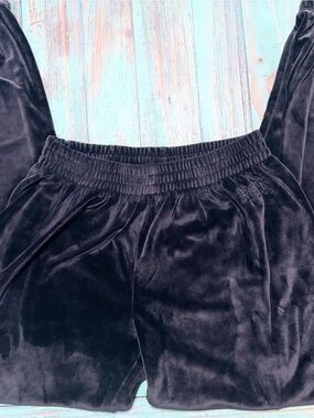 PINK Victoria's Secret Black Lounge joggers NWOT